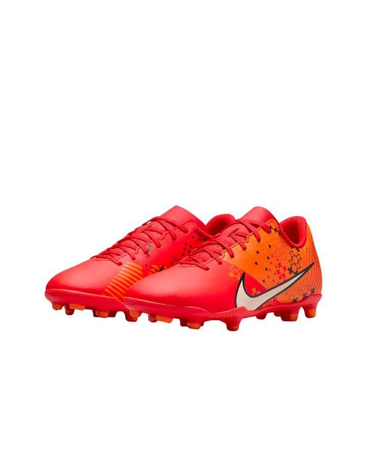 Nike scarpa da calcio da ragazzo Vapor15 Club MDS FG/MG FD0563-600 cremisi-avorio pallido