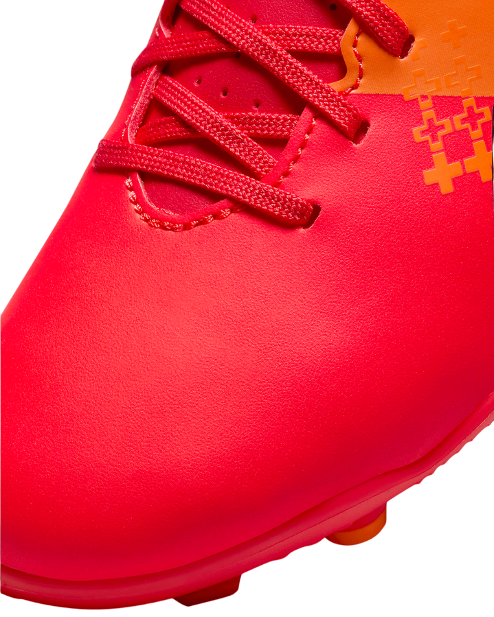 Nike scarpa da calcio da ragazzo Vapor15 Club MDS FG/MG FD0563-600 cremisi-avorio pallido punta