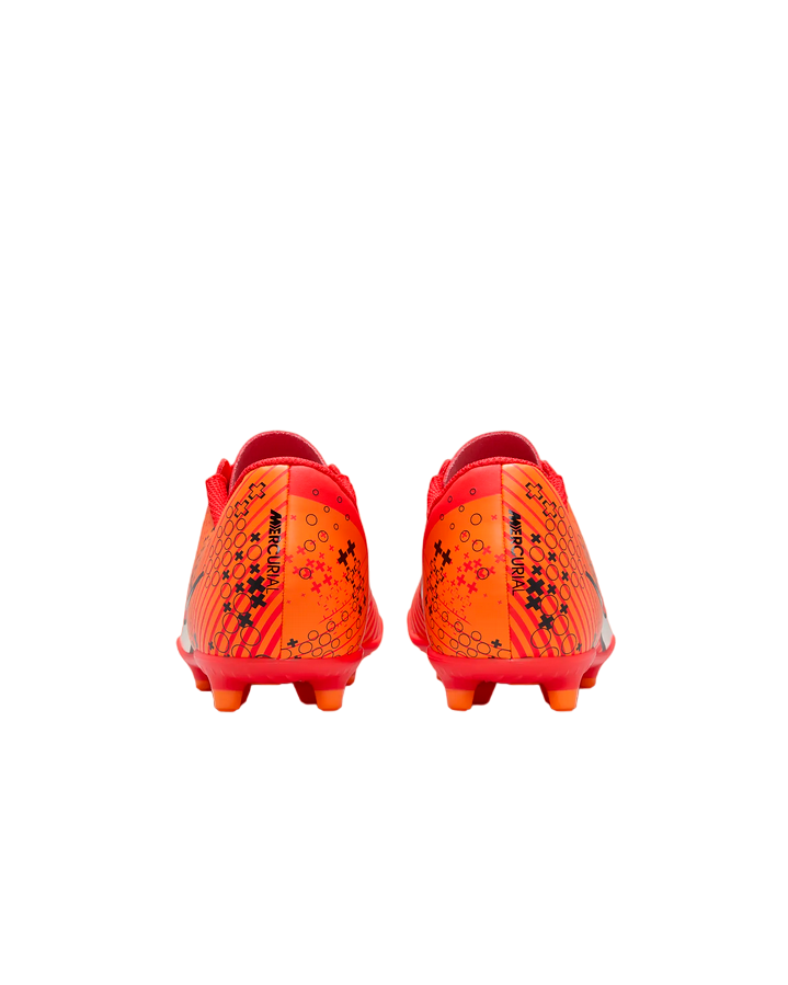 Nike scarpa da calcio da ragazzo Vapor15 Club MDS FG/MG FD0563-600 cremisi-avorio pallido retro