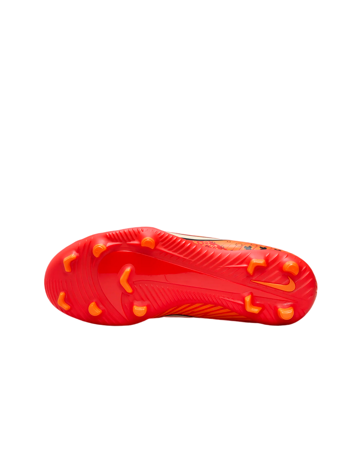 Nike scarpa da calcio da ragazzo Vapor15 Club MDS FG/MG FD0563-600 cremisi-avorio pallido suola