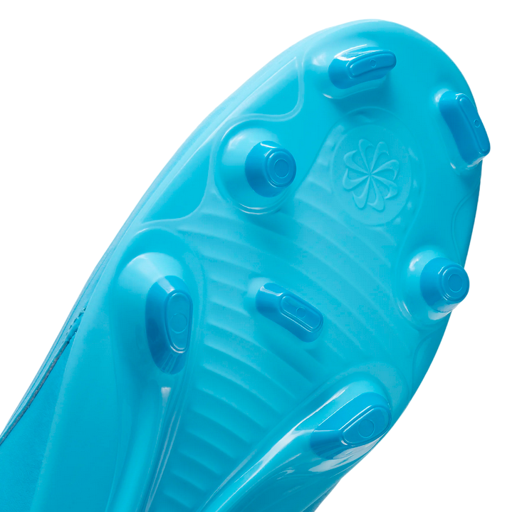 Nike scarpa da calcio da uomo Phantom GX 2 Club FJ2557-400 azzurro-bianco 3