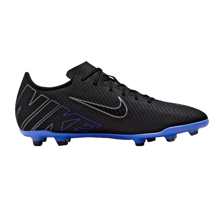 Nike scarpa da calcio da uomo Vapor 15 Club FG/MG DJ5963-040 nero-azzurro 1