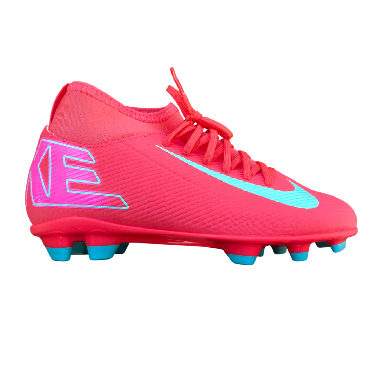 Nike scarpa da calcio junior Mercurial Superfly 10 Club FQ8318-800 rosso brace