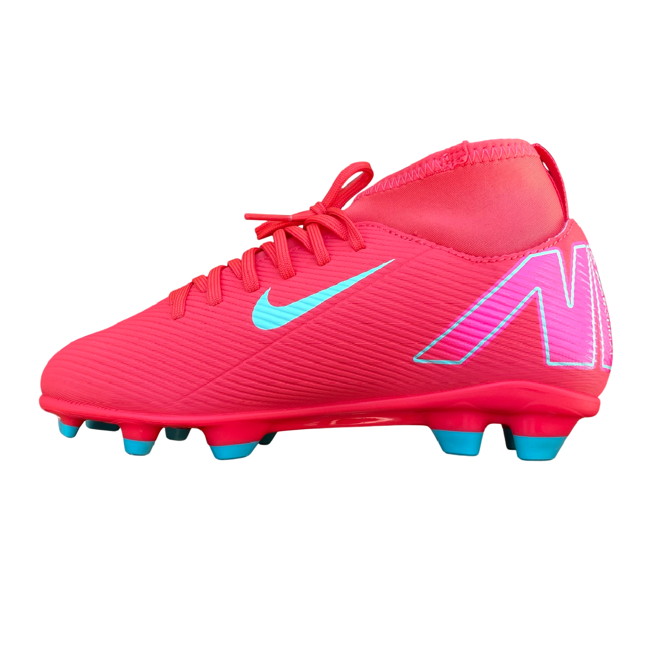 Nike scarpa da calcio junior Mercurial Superfly 10 Club FQ8318-800 rosso brace