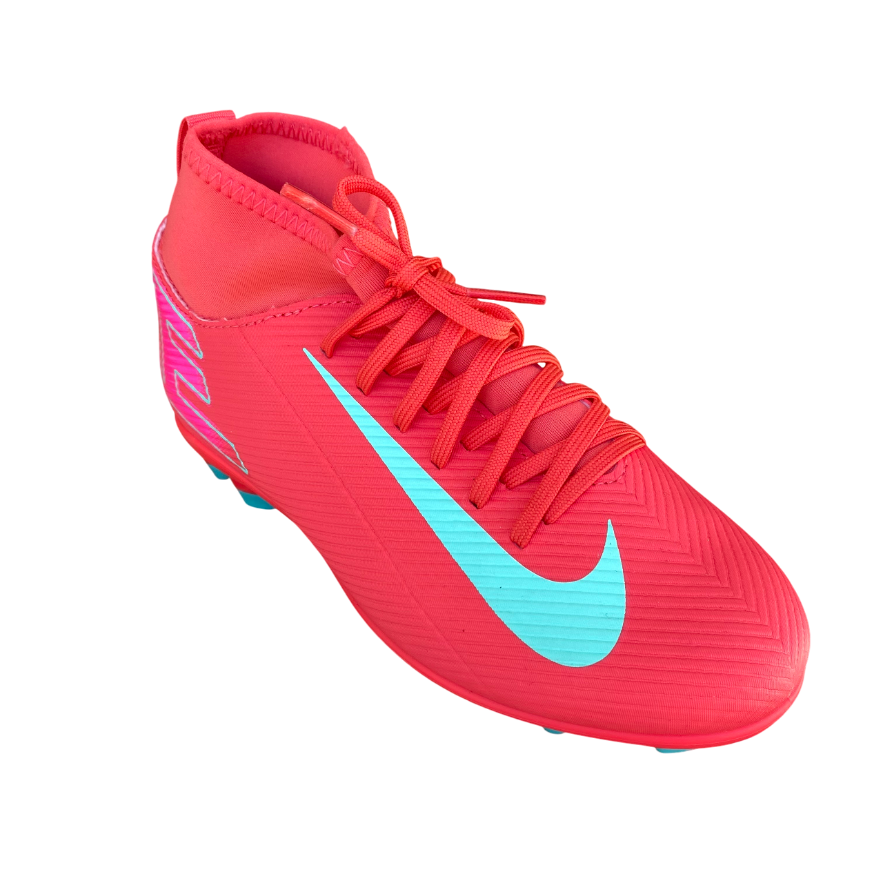 Nike scarpa da calcio junior Mercurial Superfly 10 Club FQ8318-800 rosso brace