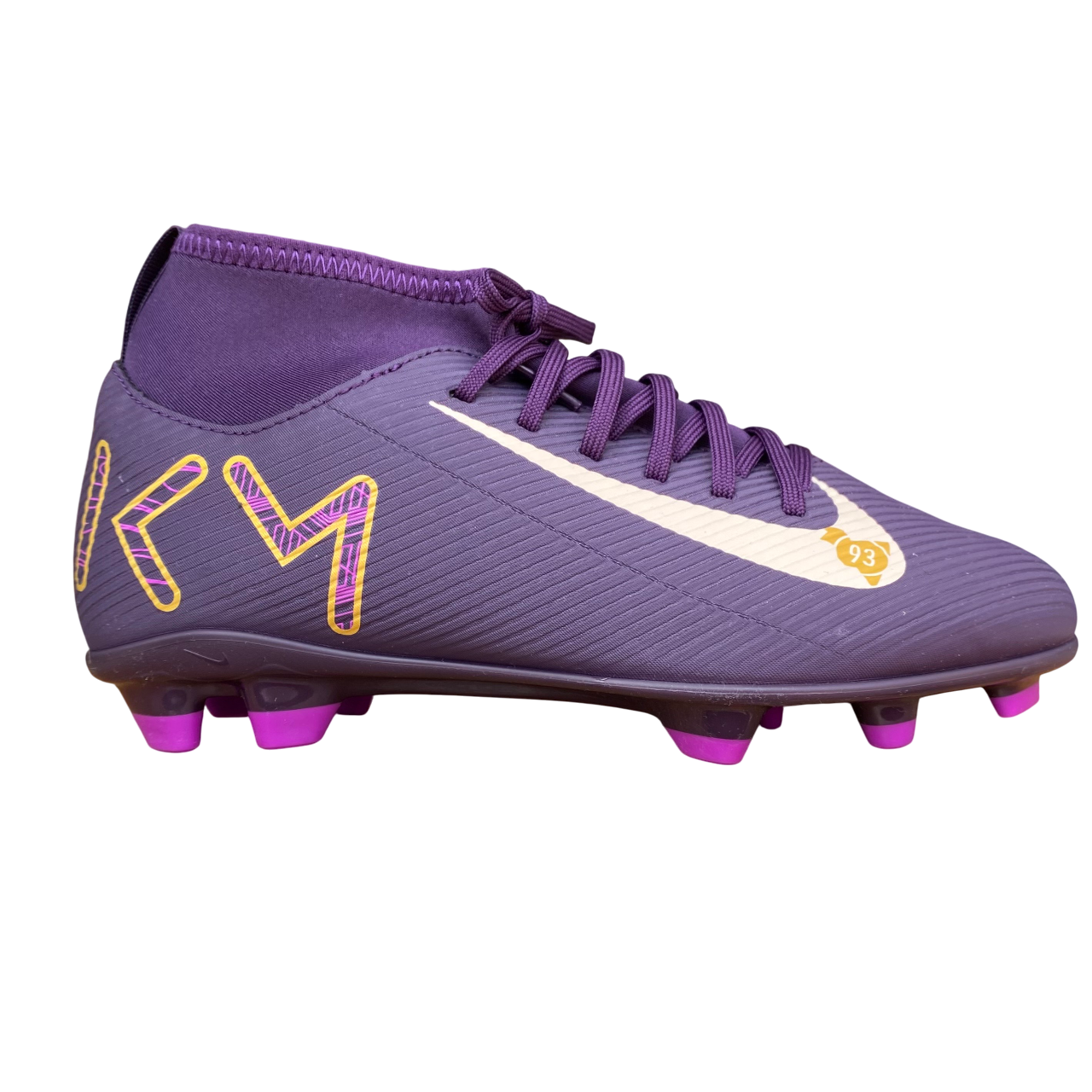 Nike scarpa da calcio junior Mercurial Superfly 10 Club "Kylian Mbappé" HF6283-500 viola scuro