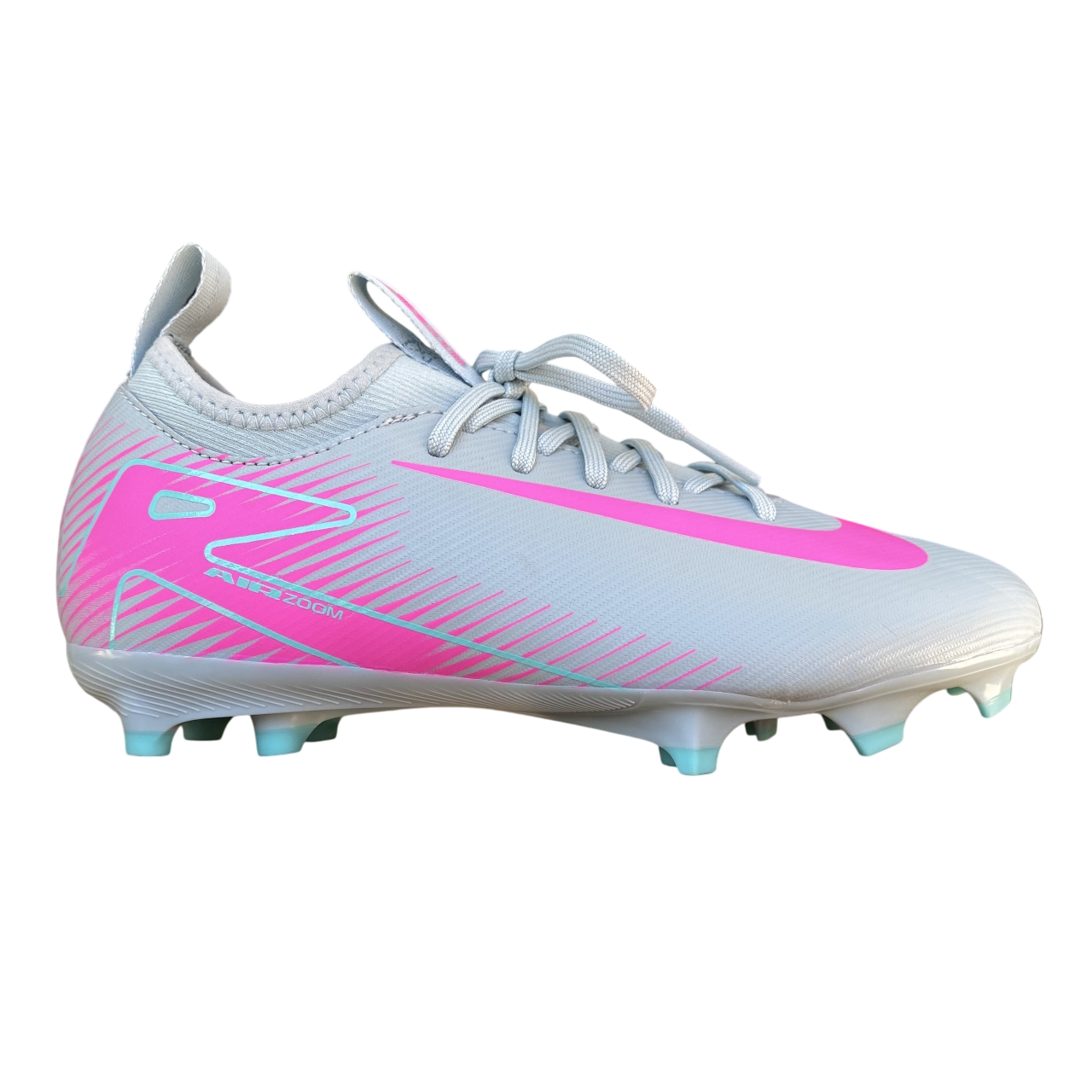 Nike scarpa da calcio junior Mercurial Vapor 16 Academy FQ8392-301 oceano-rosa