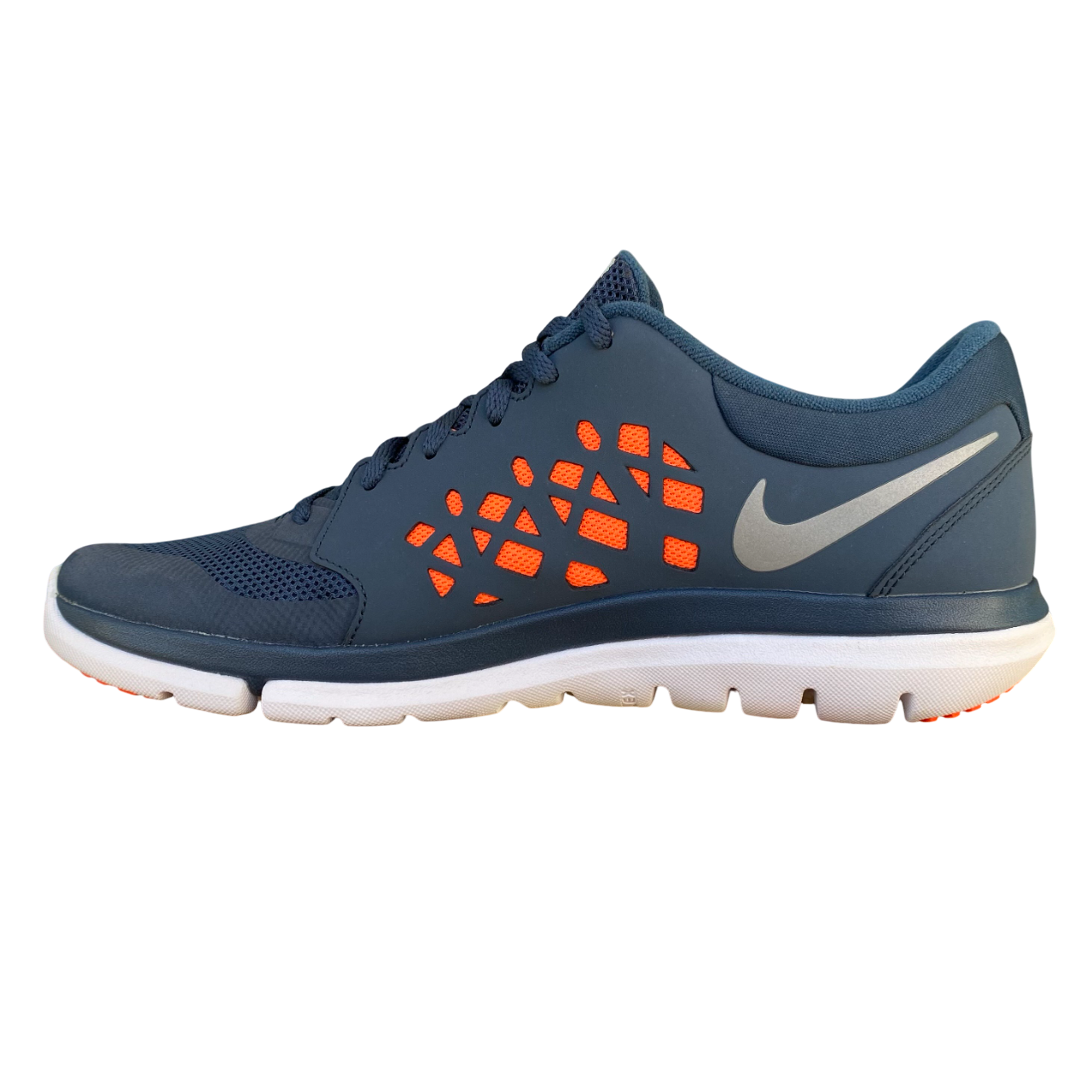 Nike scarpa da ginnastica da uomo Flex 2015 RN Flash 807176 406 blue metallic silver