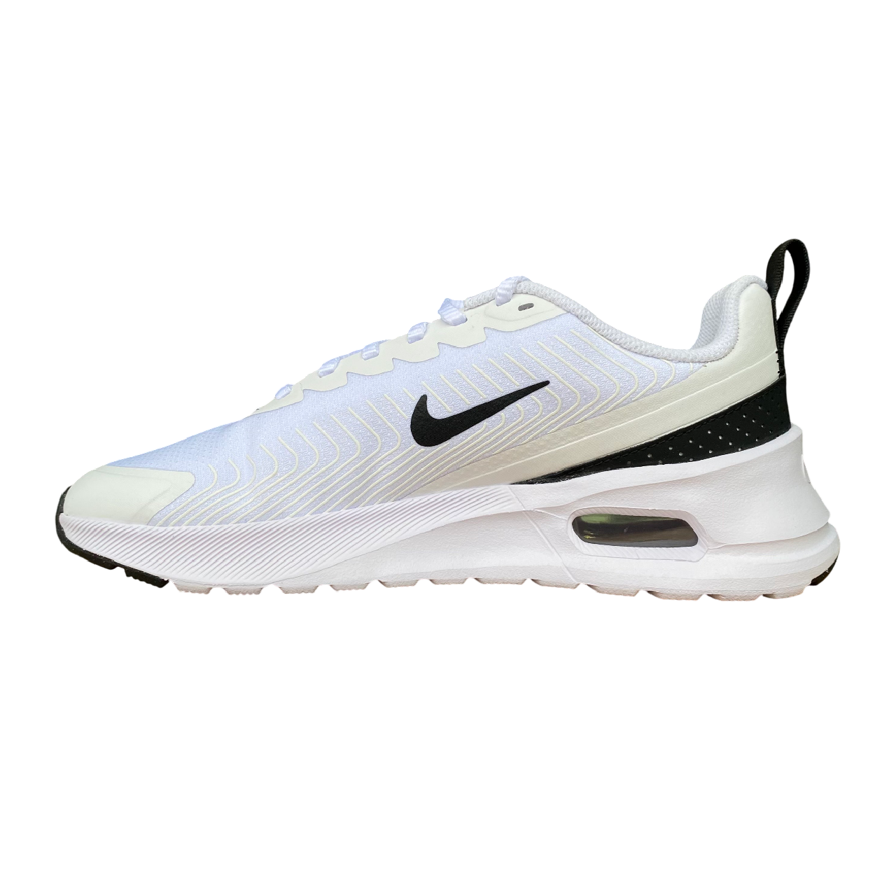 Nike scarpa da sneakers da uomo Air Max Nuaxis FD4329-101 bianco-nero