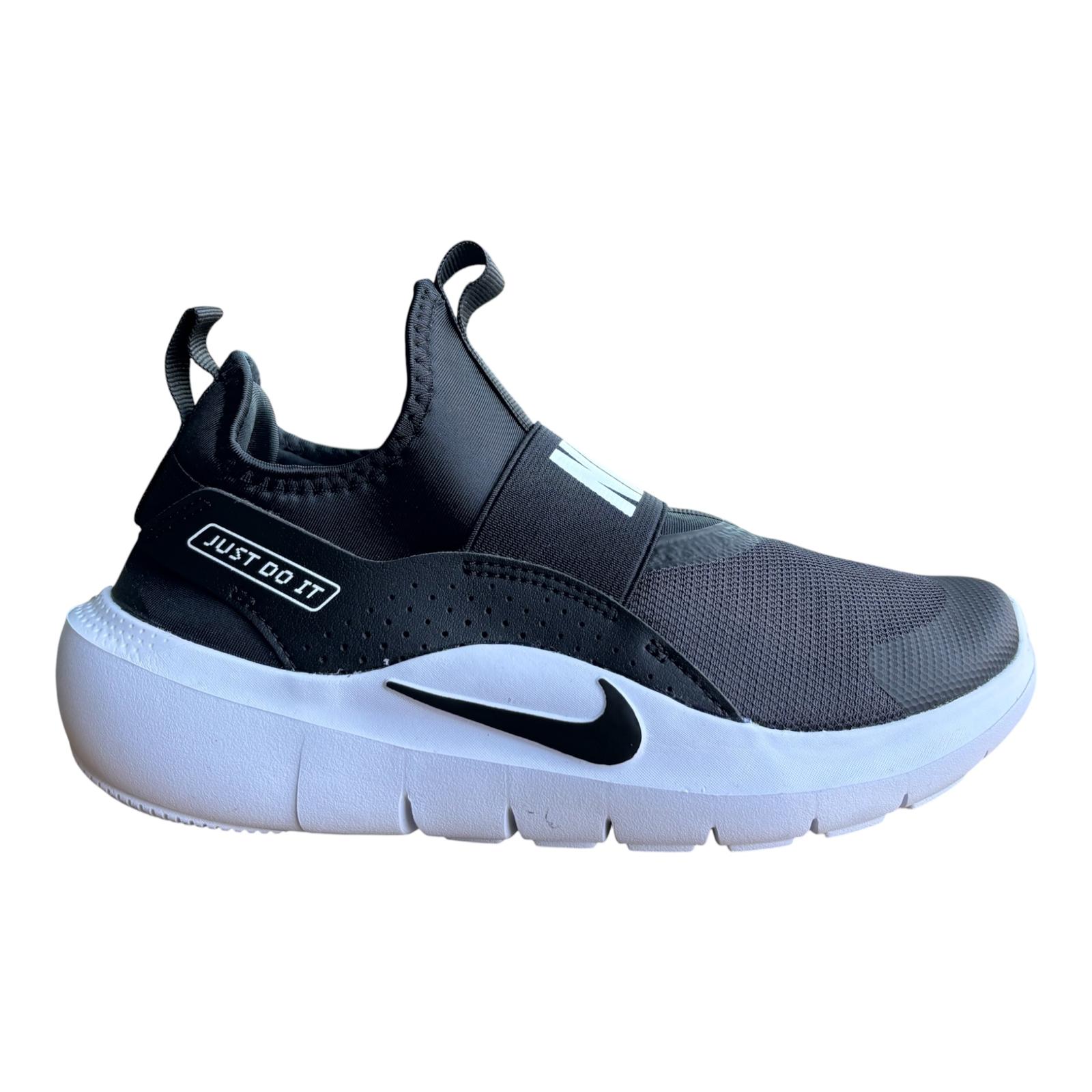 Nike scarpa running junior Flex Runner 4 IF2893-002 nero-bianco