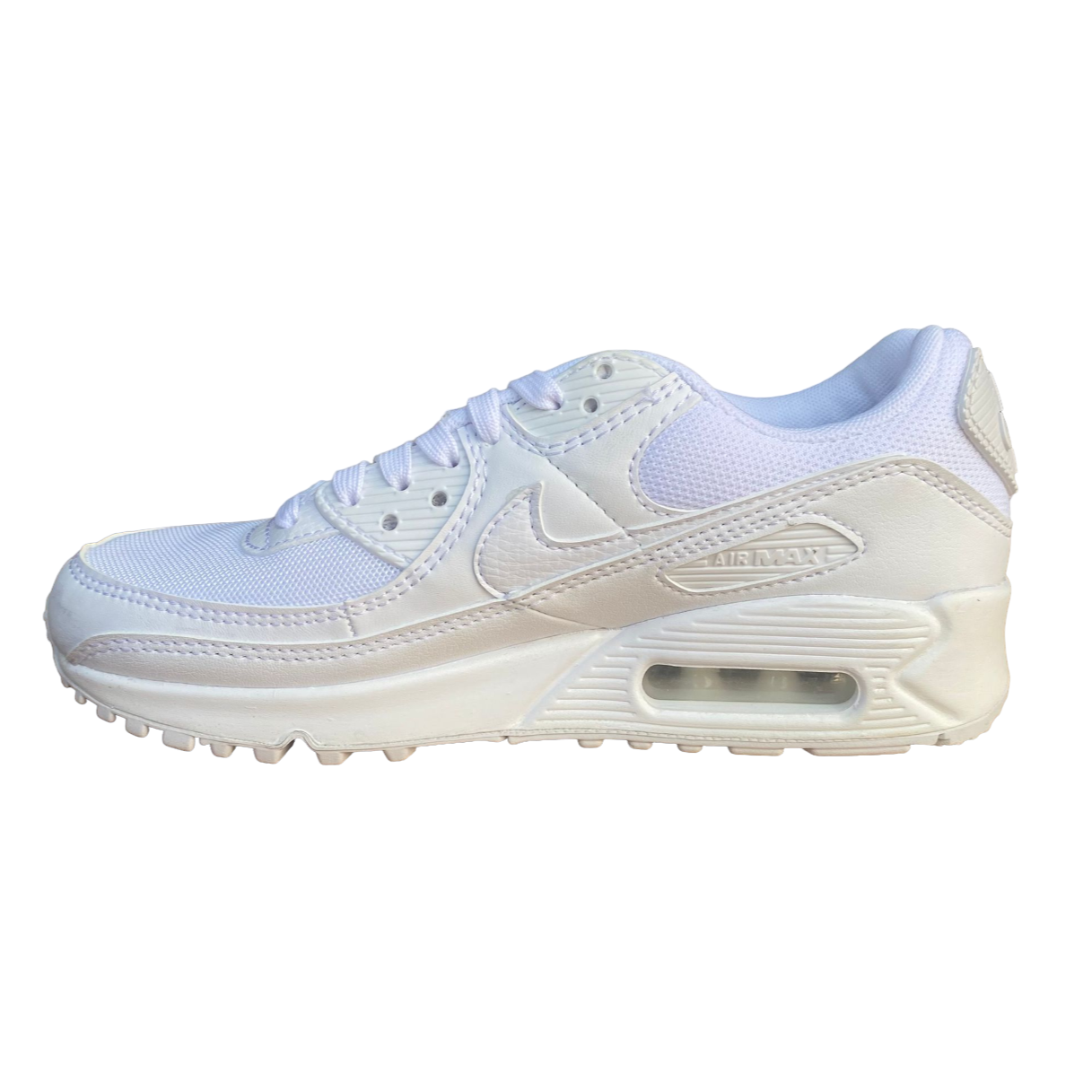 Nike scarpa sneakers da donna Air Max 90 DH8010-100 bianco