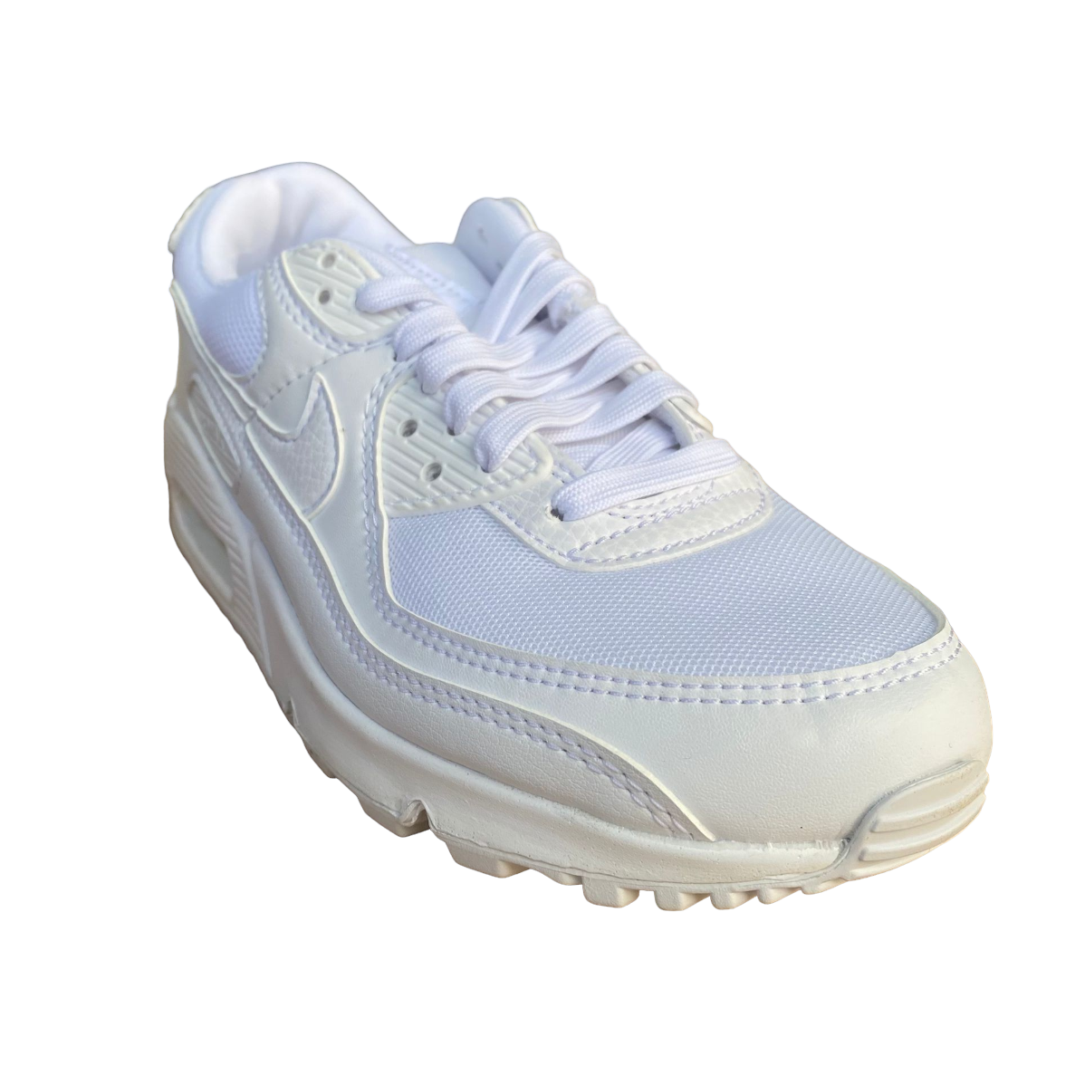 Nike scarpa sneakers da donna Air Max 90 DH8010-100 bianco 2
