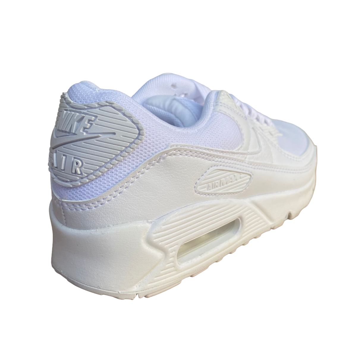Nike scarpa sneakers da donna Air Max 90 DH8010-100 bianco 3