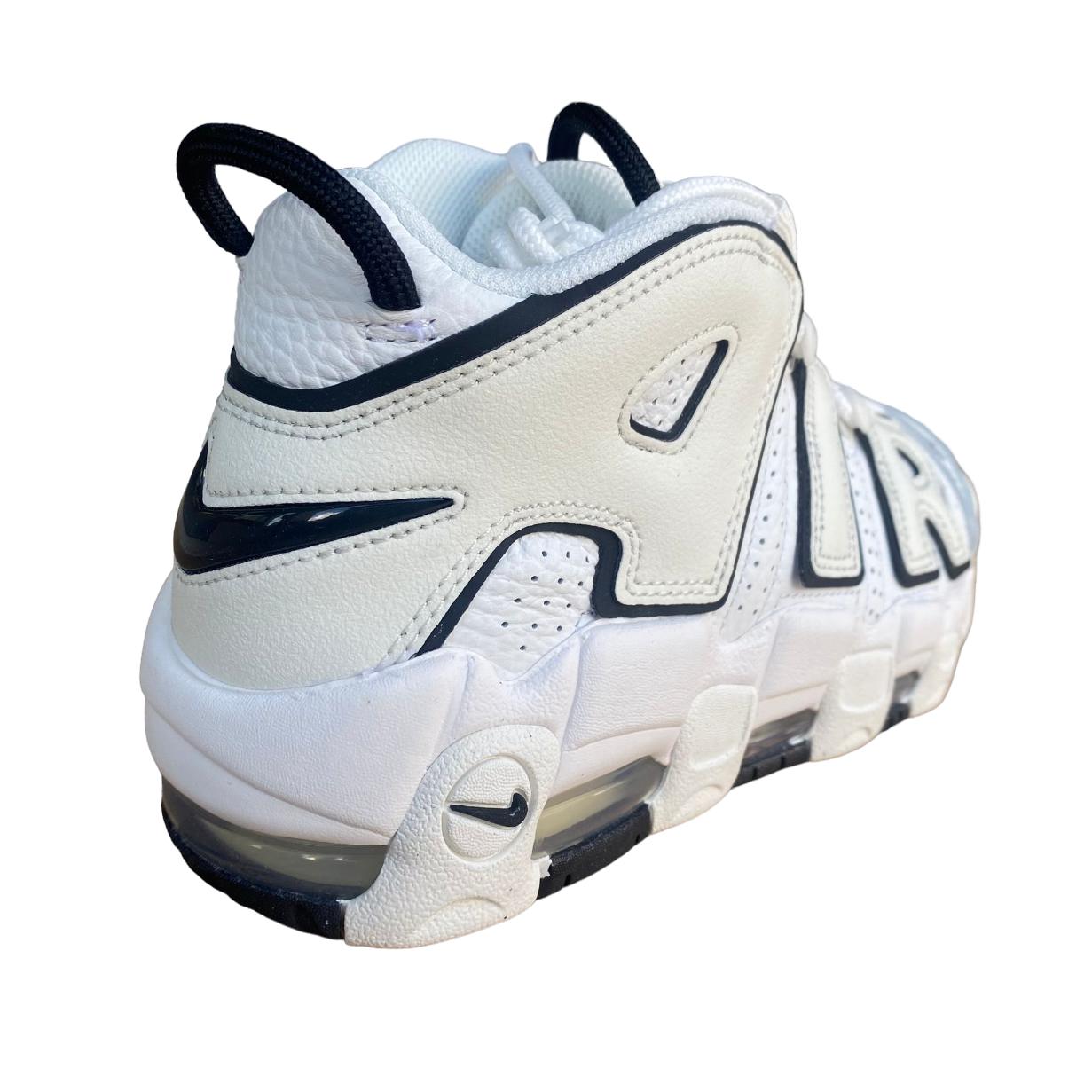 Nike scarpa sneakers da donna Air More Uptempo DO6718-100 bianco nero 3