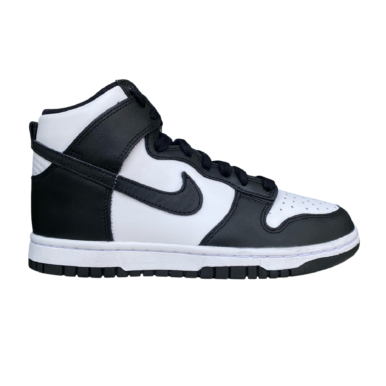 Nike scarpa sneakers da donna Dunk High DD1869-103 bianco-nero