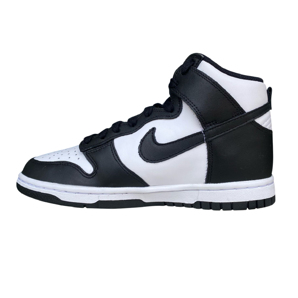 Nike scarpa sneakers da donna Dunk High DD1869-103 bianco-nero1