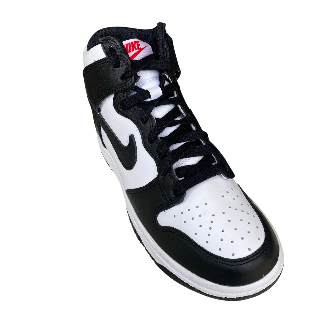 Nike scarpa sneakers da donna Dunk High DD1869-103 bianco-nero2