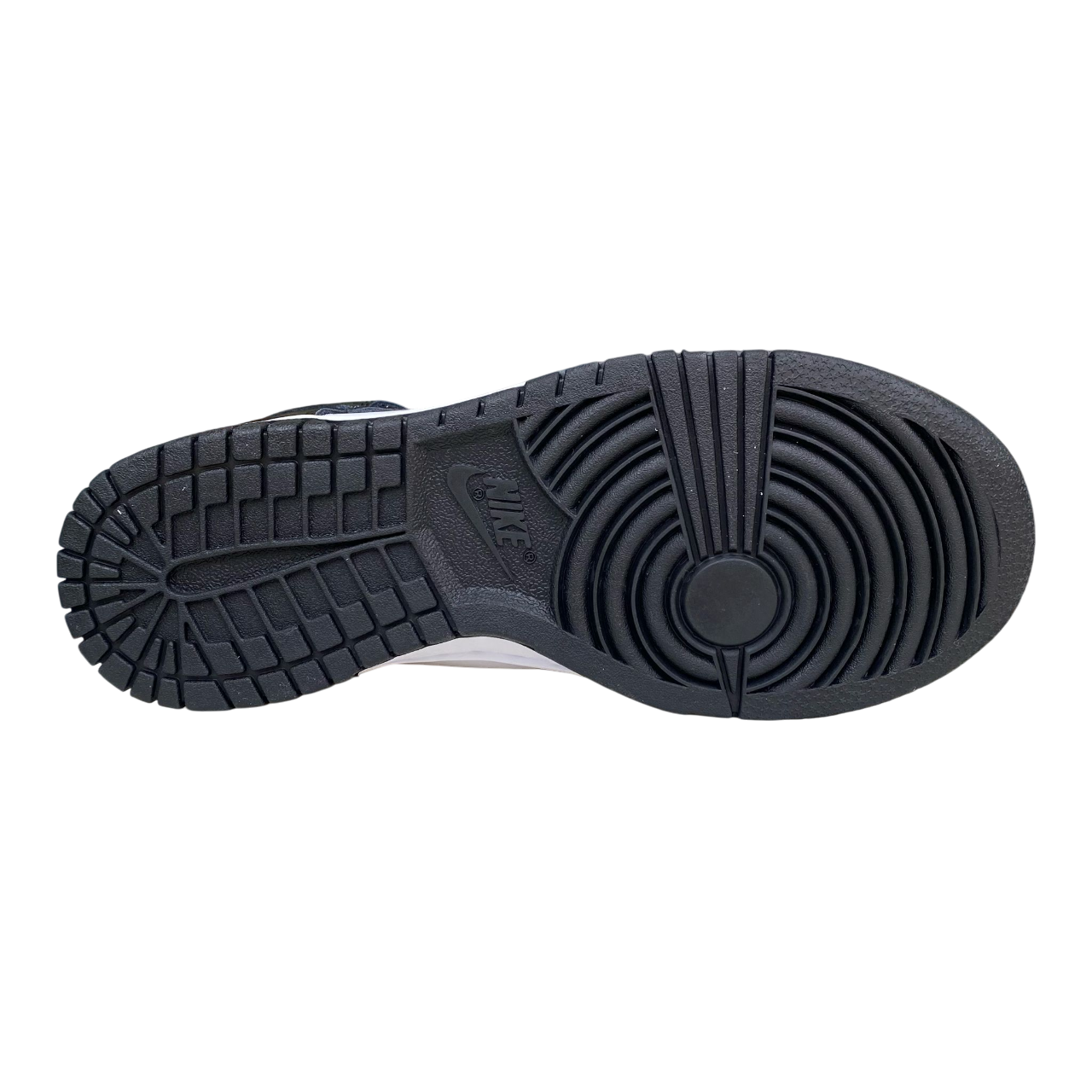 Nike scarpa sneakers da donna Dunk High DD1869-103 bianco-nero3