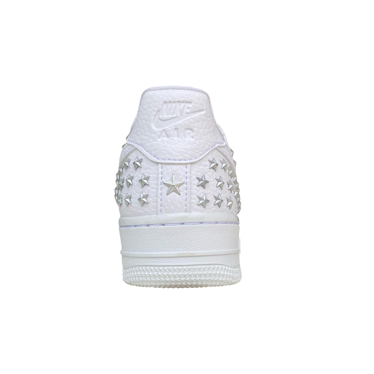 Nike scarpa sneakers da donna Nike Air Force 1 '07 XX Studded AR0639-100 bianco3