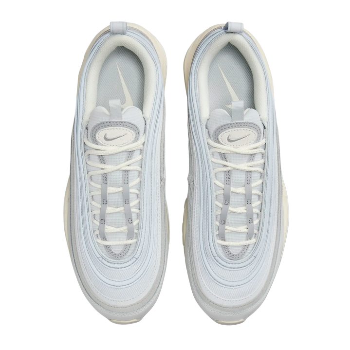 Nike scarpa sneakers da uomo Air Max 97 DZ2629 001 platino-grigio tomaia traspirante