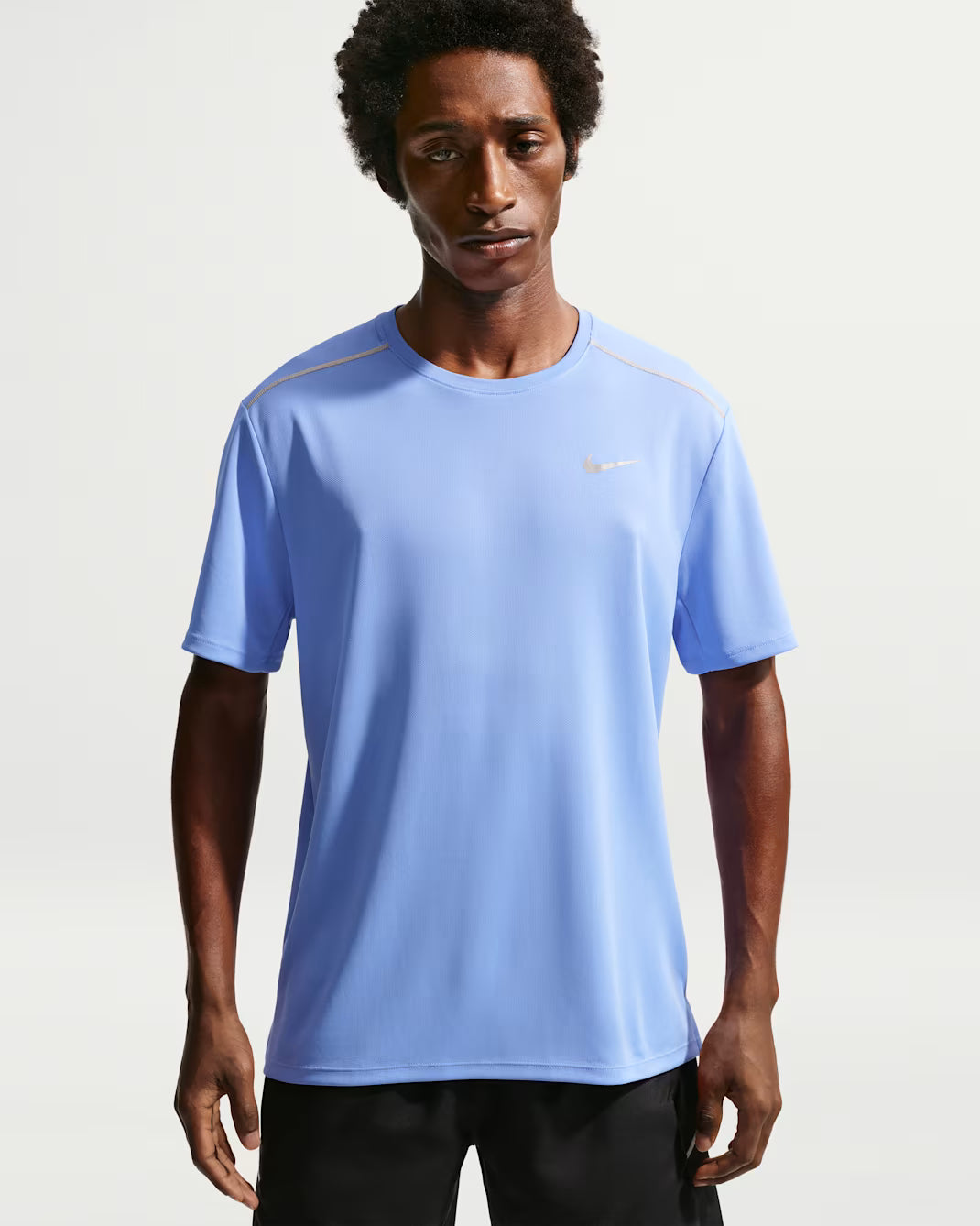 Nike t-shirt manica corta da uomo Miler IF2082-494 bluette
