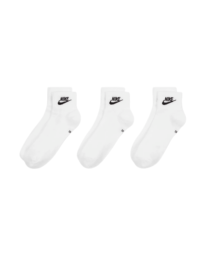 Nike calza bassa alla caviglia Everyday Essential DX5074 101 bianco confezione da 3 paia