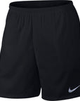 Nike pantaloncino per la corsa da uomo con tasche e slip interno 856832 011 nero