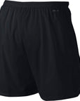 Nike pantaloncino per la corsa da uomo con tasche e slip interno 856832 011 nero