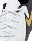 Nike scarpa da calcetto da ragazzo Phanton Gx II Club TF FJ2604-100 bianco-nero-oro