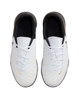 Nike scarpa da calcetto da ragazzo Phanton Gx II Club TF FJ2604-100 bianco-nero-oro