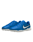 Nike scarpa da calcetto da ragazzo Tiempo Legend 10 Club DV4355-400 azzurro-bianco