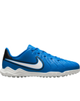 Nike scarpa da calcetto da ragazzo Tiempo Legend 10 Club DV4355-400 azzurro-bianco