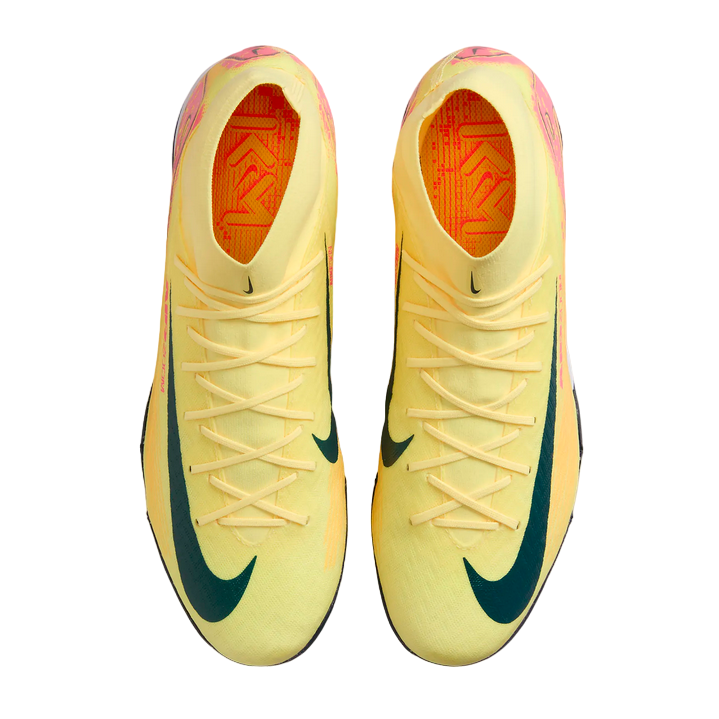 Nike scarpa da calcetto da uomo Mercurial Zoom Superfly 10 Academy Kylian Mbappé FQ8333-800 giallo-arancio