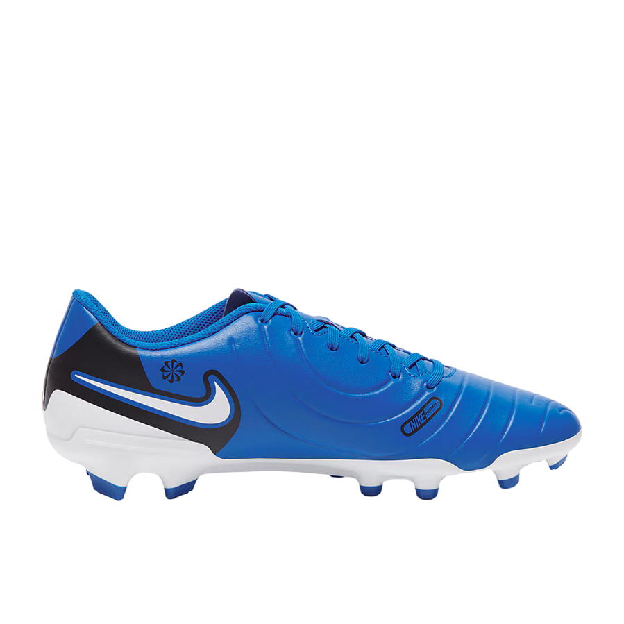 Nike scarpa da calcio da uomo Legend 10 Club FG/MG DV4344-400 azzurro-bianco