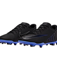 Nike scarpa da calcio da uomo Vapor 15 Club FG/MG DJ5963-040 nero-azzurro