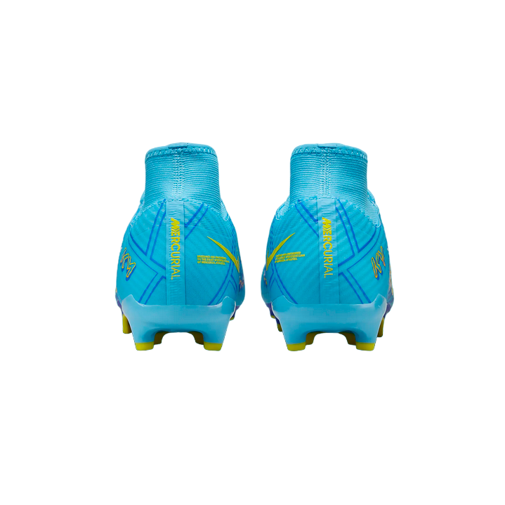 Nike scarpa da calcio da uomo Zoom Superfly 9 Acad KM FG/MG DO9345-400 blu baltico-bianco