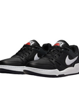 Nike scarpa sneaker da uomo Full Force Low FB1362-001 nero-bianco-antracite