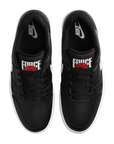 Nike scarpa sneaker da uomo Full Force Low FB1362-001 nero-bianco-antracite