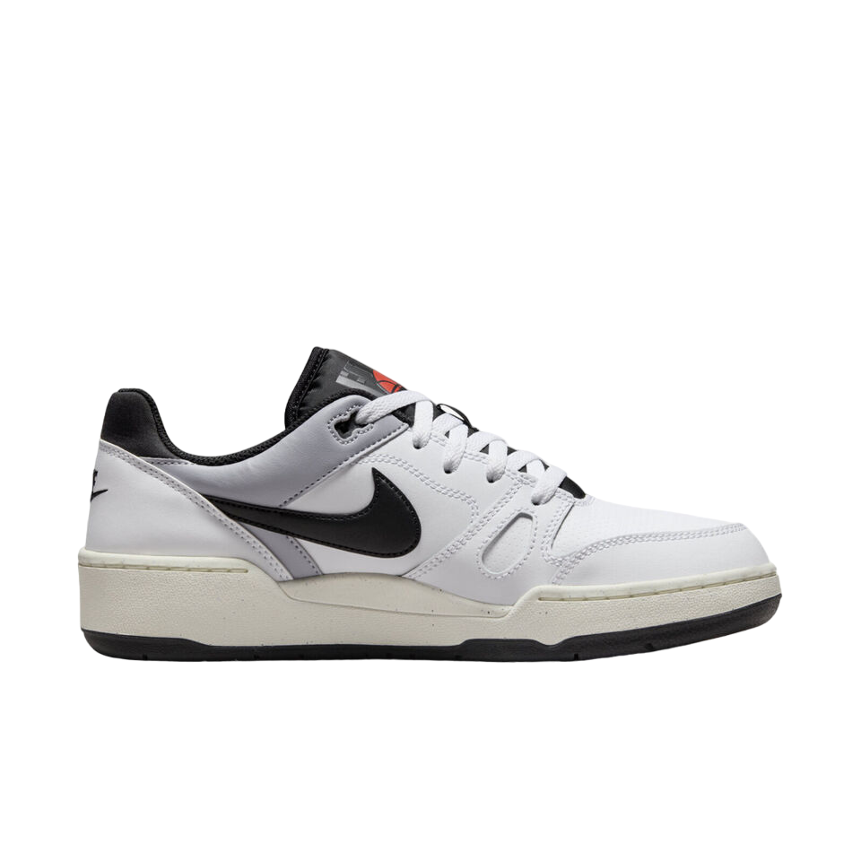 Nike scarpa sneaker da uomo Full Force Low FB1362-101 bianco-nero-sabbia