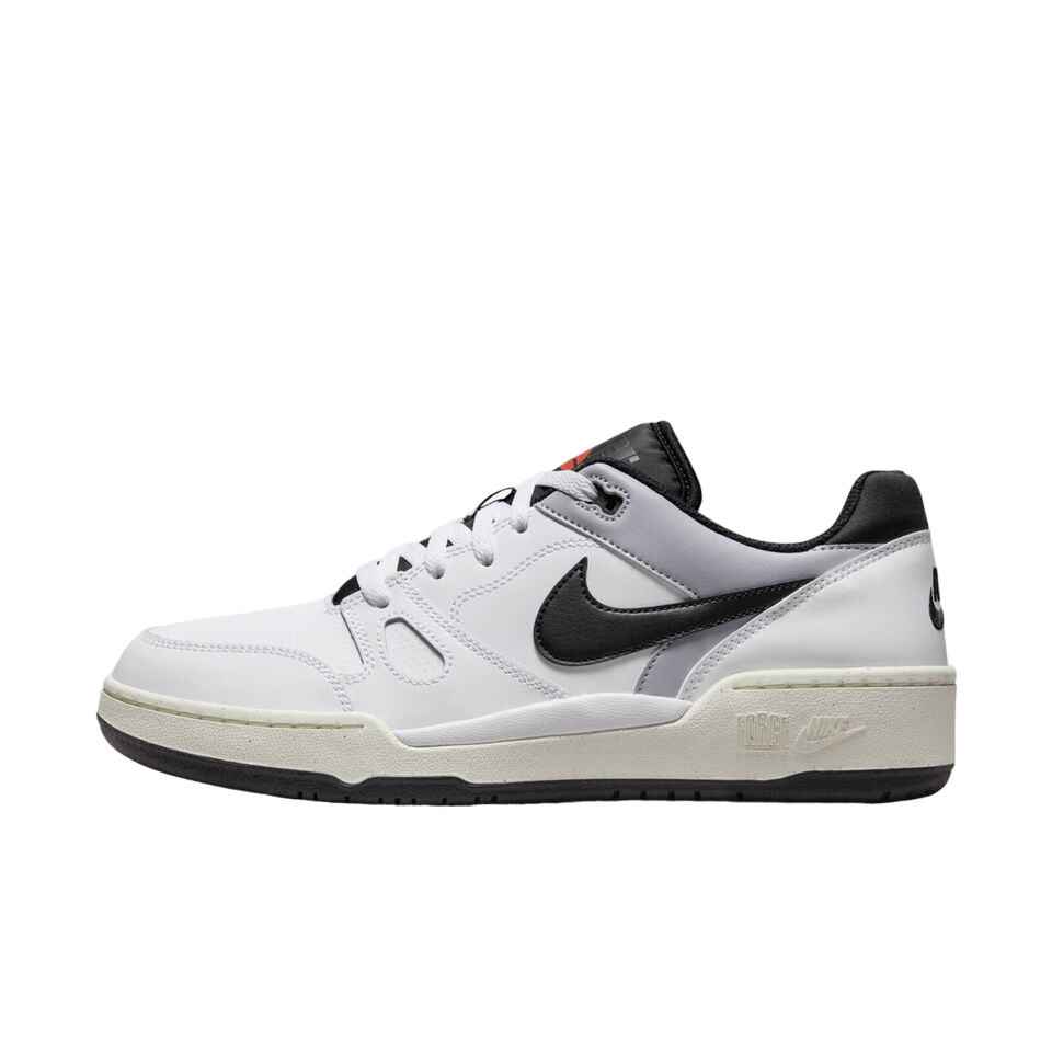 Nike scarpa sneaker da uomo Full Force Low FB1362-101 bianco-nero-sabbia