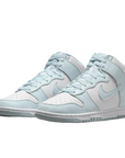 Nike scarpa sneakers alta da donna Dunk High NN FV5960-100 bianco-azzurro glaciale