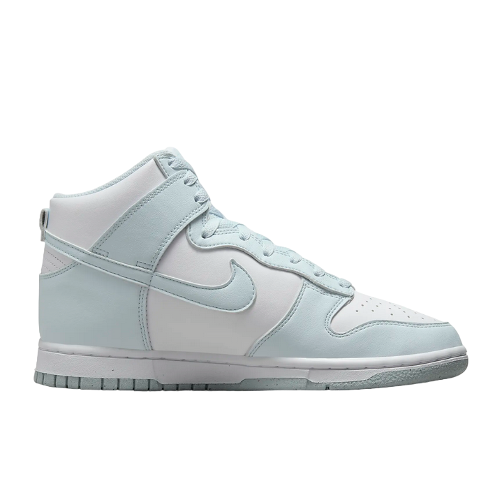 Nike scarpa sneakers alta da donna Dunk High NN FV5960-100 bianco-azzurro glaciale