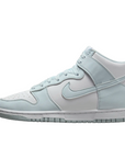 Nike scarpa sneakers alta da donna Dunk High NN FV5960-100 bianco-azzurro glaciale