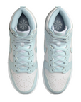 Nike scarpa sneakers alta da donna Dunk High NN FV5960-100 bianco-azzurro glaciale