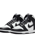 Nike scarpa sneakers alta da donna Dunk High NN FV5960-101 bianco-nero