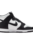 Nike scarpa sneakers alta da donna Dunk High NN FV5960-101 bianco-nero