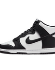 Nike scarpa sneakers alta da donna Dunk High NN FV5960-101 bianco-nero