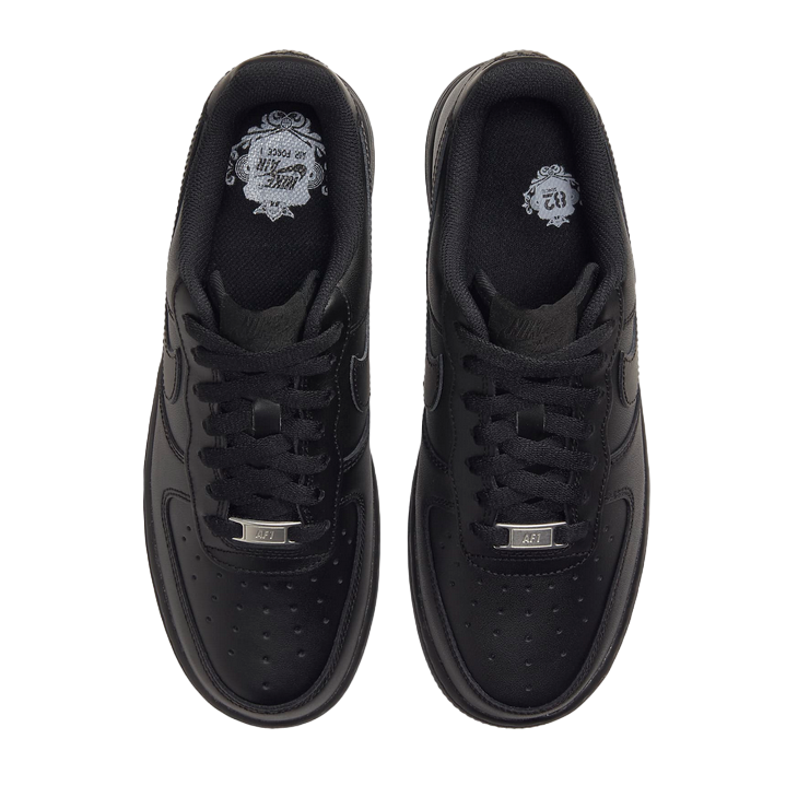 Nike scarpa sneakers bassa da donna Air Force 1 &#39;07 DD8959-001 nero