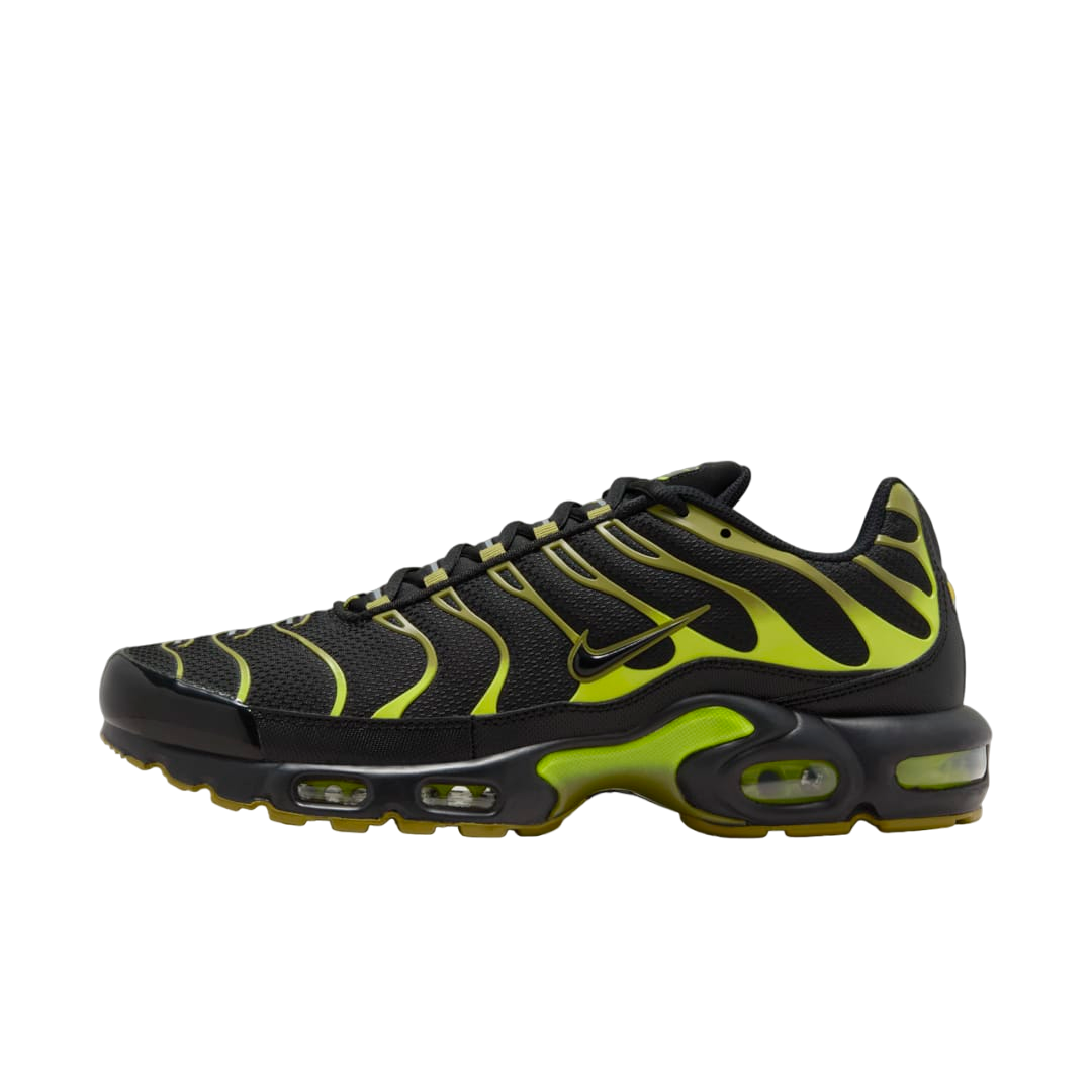 Nike scarpa sneakers da adulto Air Max Plus DM0032-010 nero-lime