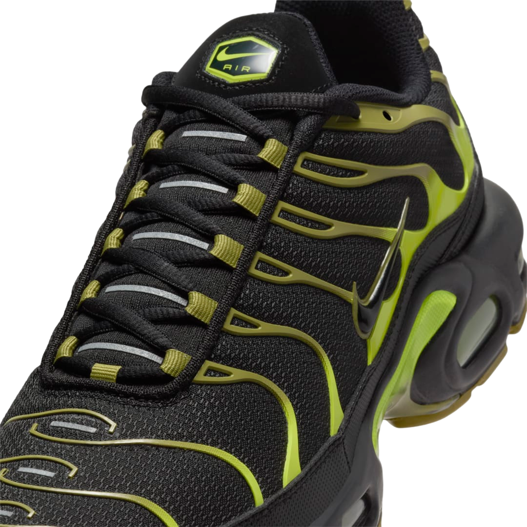 Nike scarpa sneakers da adulto Air Max Plus DM0032-010 nero-lime